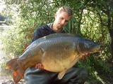 Mon collegue, toujours au mais doux cette fois dans 60cm d'eau...Bien joué el tonio !